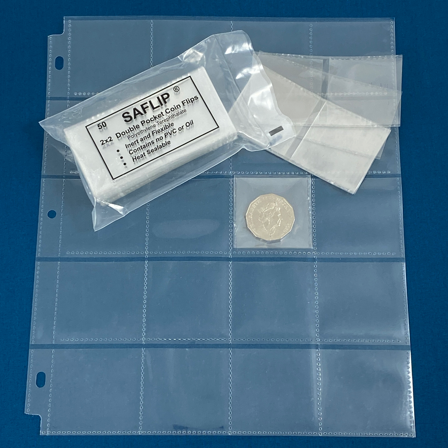 Coin Collecting Storage REFILL Kit