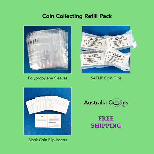 Coin Collecting Storage REFILL Kit
