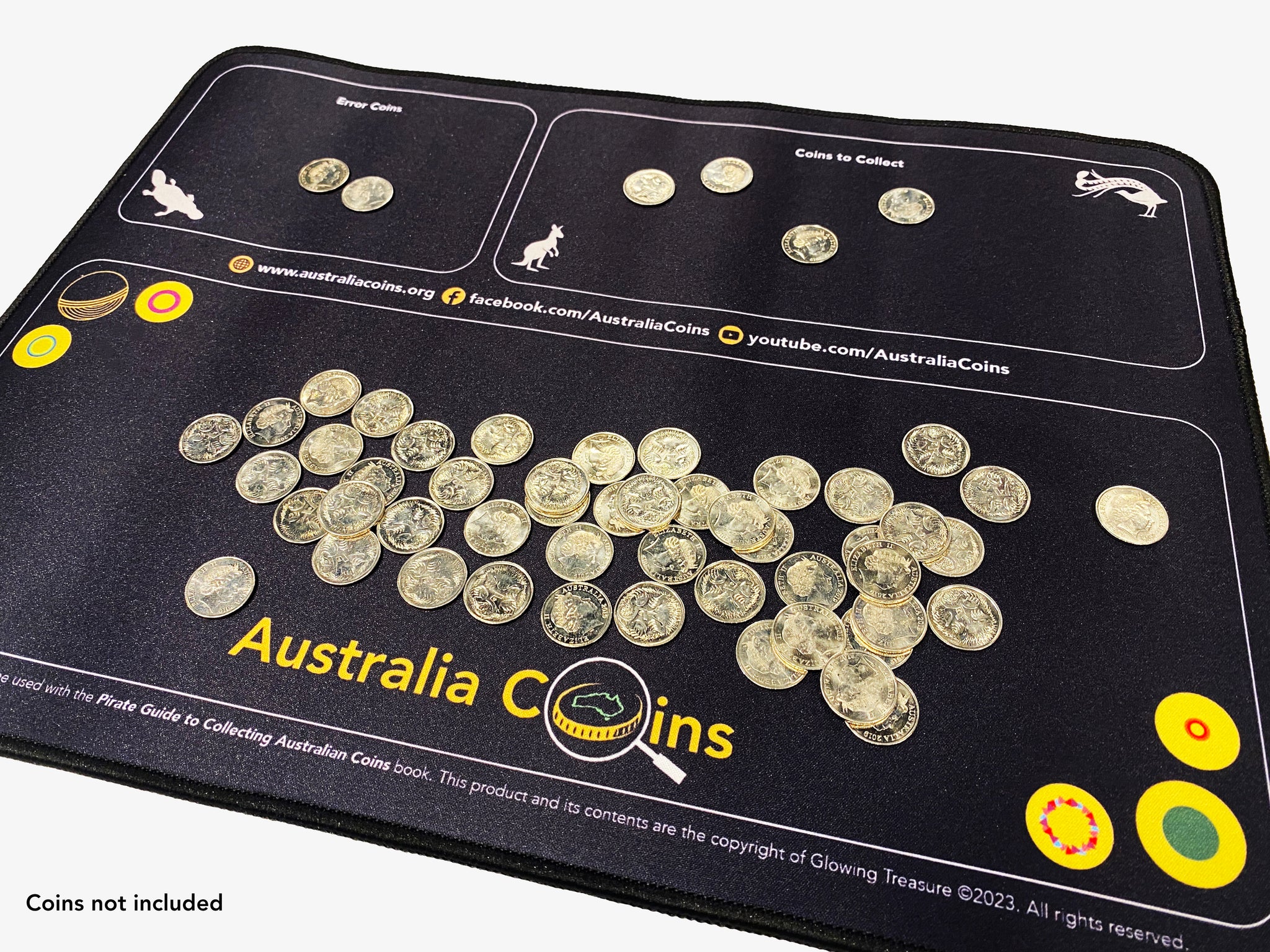 Coin Noodling Mat – Australia Coins