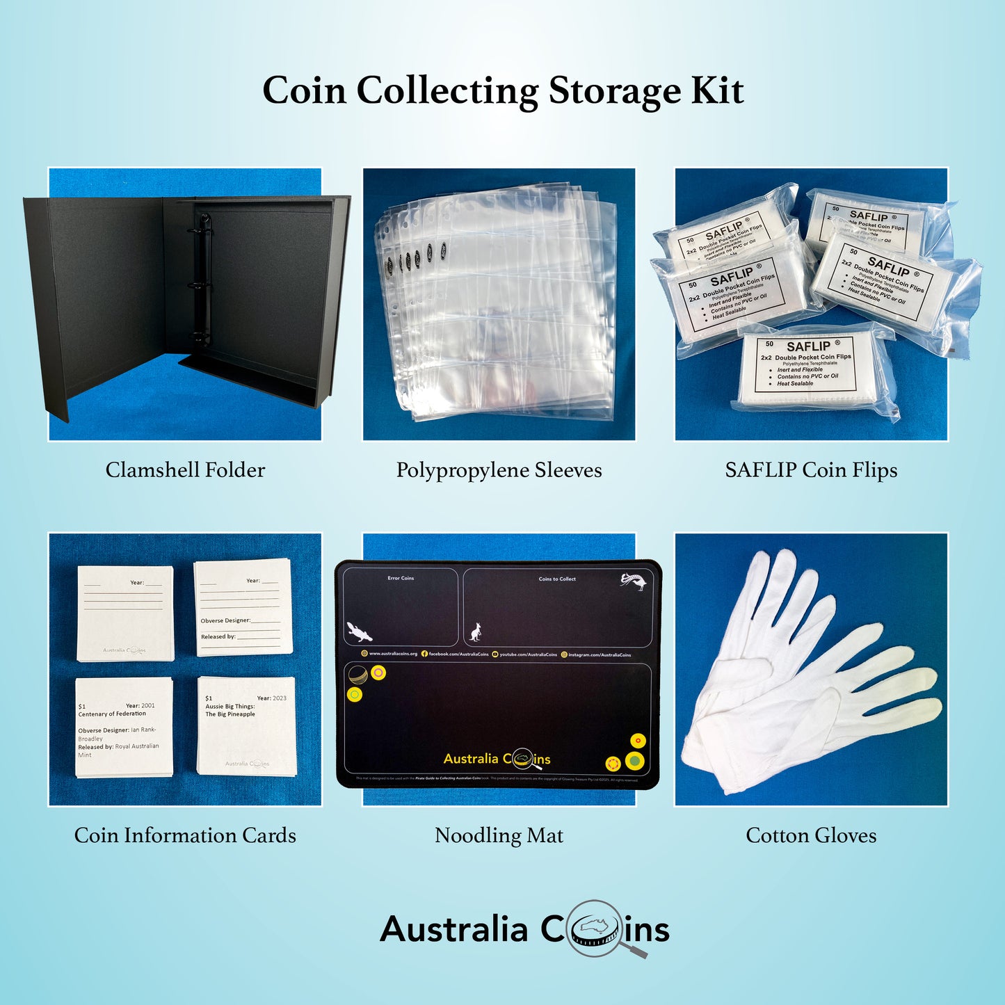 Coin Collecting Storage Kit