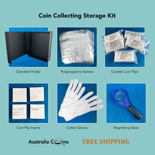 Coin Collecting Storage Kit