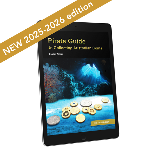 Pirate Guide to Collecting Australian Coins DIGITAL eBook 2025-2026 edition